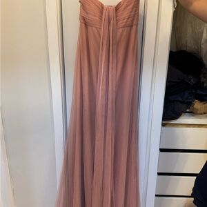 Jenny Yoo Pink Evening Gown